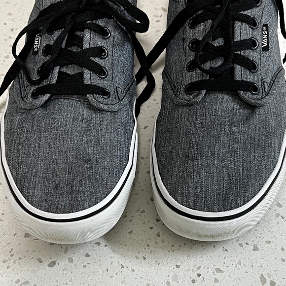 Van’s Old Skool Low Grey Denim Sneakers - Picture 2 of 9